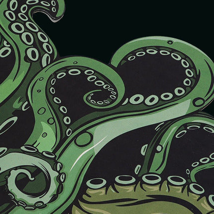Octopus Bathroom Rug Non-Slip Mat -, Microfiber Absorbent Octopus Rug