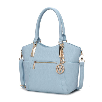 MKF Collection Hazel Vegan Leather Women Tote by Mia k
