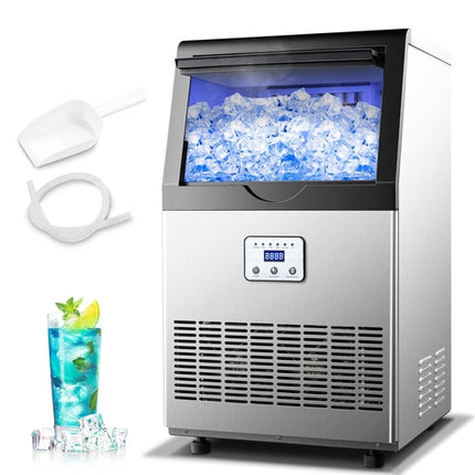 Commercial Ice Maker Machine, 90/110LBS/24H Under Counter Ice Maker,