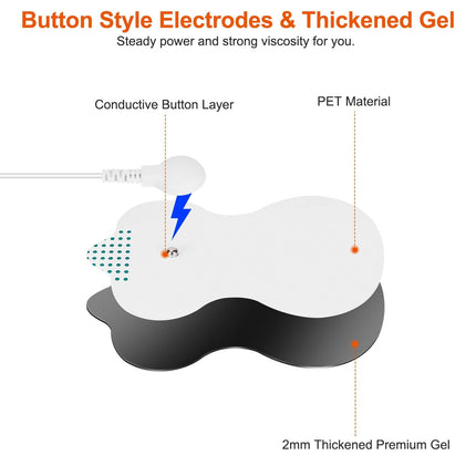 Electric Muscle Stimulator Dual Channels Pulse Massager Pain Relief