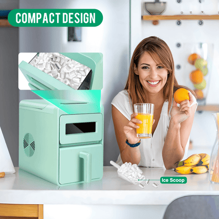 Automatic Ice Maker-50lbs/day capacity, 6-8 minute ice production, 9