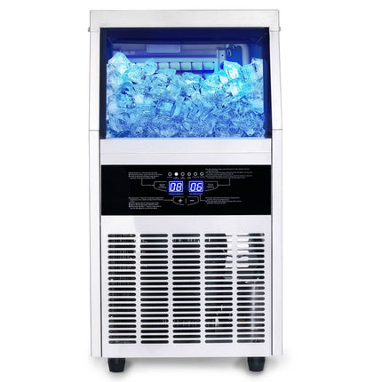Commercial Ice Maker Machine, 90/110LBS/24H Under Counter Ice Maker,