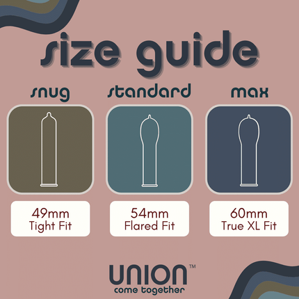 UNION SNUG Condoms | Ultra-Thin, Tighter Fitting, Body-friendly &