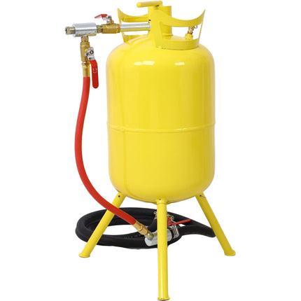 Portable 5-Gallons Air Sand Blaster Handle Sandblasting 5-Gal Air