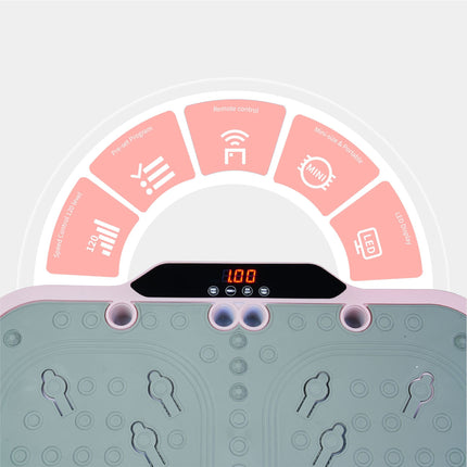 Vibration Plate Fitness Platform with handle Whole Body Exercise