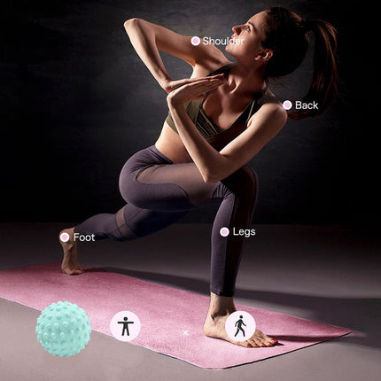 Yoga Body Massager Ball, Manual Yoga Massager Ball For All Over Body