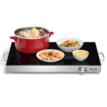 22 x 14 Inch Electric Warming Tray Hot Plate Dish Warmer with
