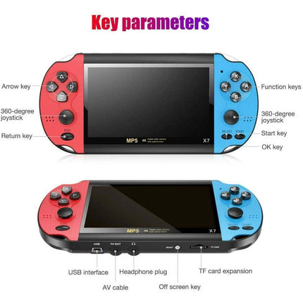 Classic Retro Video Game Machine With 5.1 Inch HD Screen