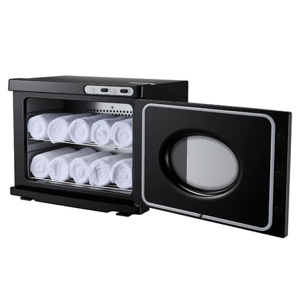 Hot Towel Warmer, 5 gal Large Towel Warmer Cabinet with See Through
