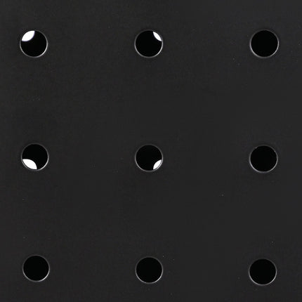 Rotating Pegboard Display Stand, 7.4 x 7.4 x 17 in 4-Sided Spinning