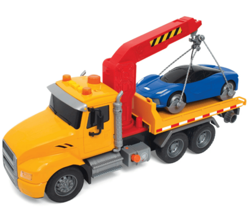 Adventure Force Tow Truck with Lights, Sounds & Lift Arm – Playset for
