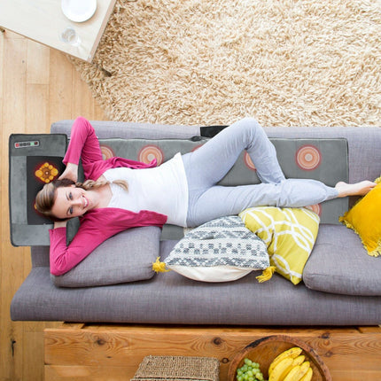 Full Body Electric Massage Mat with Heat Vibration Massage Pad Cushion