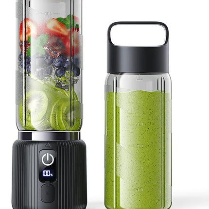 Portable Blender, Small Smoothie & Shake Maker with 8 Blades, Compact