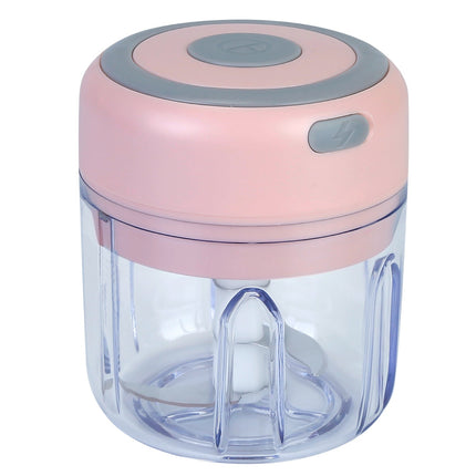 Mini Electric Garlic Chopper 8.45OZ Cordless Garlic Mincer Food