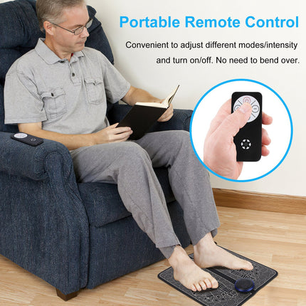 1Pc Foot Massage Pad Electric Stimulator Massager Unit Leg Reshaping