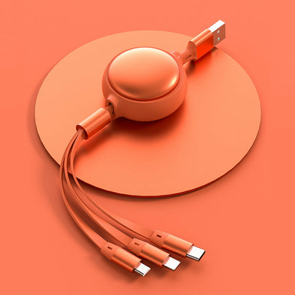 3 In1 USB Cable Micro USB Type C Cable 3 In 1 Charging Cable