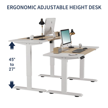 Electric Standing Desk Height Adjustable Desk For Home And Office