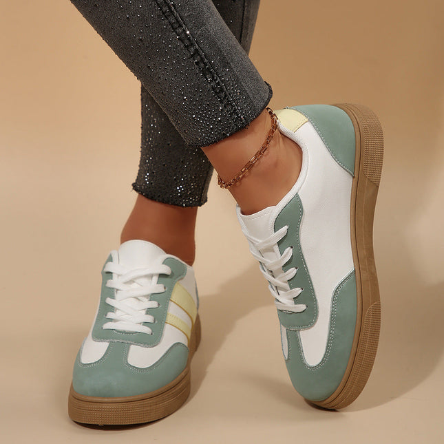 Assorted Colors Retro Sports Women's Shoes White Shoes