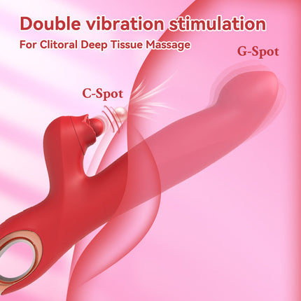 Double Vibration Stimulation For Clitoral Deep Tissue Massage - G Spot