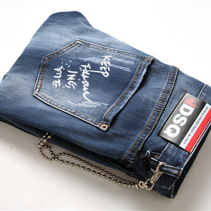 men jeans famous Men slim jeans
