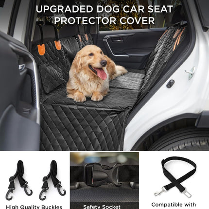 Made4Pets Pet Dog Car Back Seat Cover Back Seat Extension Pad Can Bear