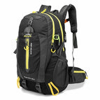 Black with yellow