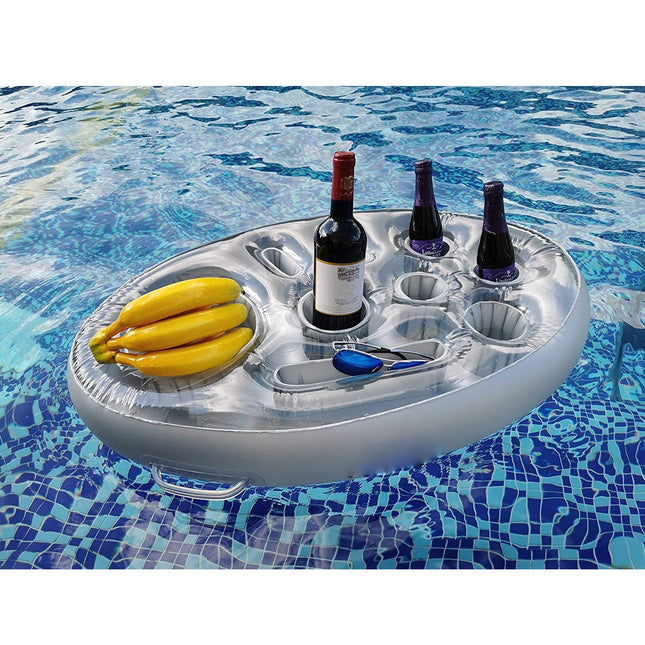 Summer Inflatable Float Beer Drinking Cooler Table