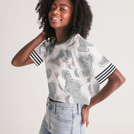 2882Sport™ Greeky Prepster Women's Lounge Cropped Tee