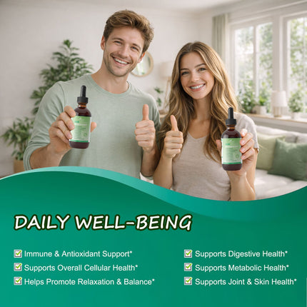 Soursop Drops 10-in-1 With Seaweed, Moringa, Black Seed Oil, Oregano,