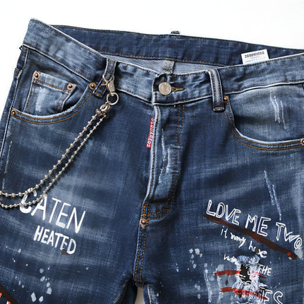 men jeans famous Men slim jeans