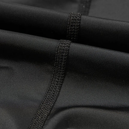 High Waisted Drawstring Swim Shorts