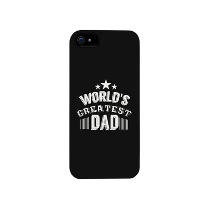 World's Greatest Dad Black Phone Case