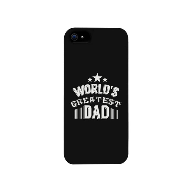 World's Greatest Dad Black Phone Case