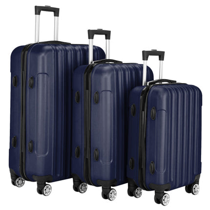 Vertical 3-in-1 Spinner Wheel With Handle Trolley Case 20in 24in 28in