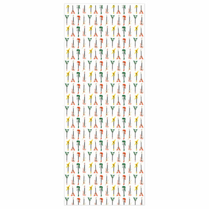 Electric Guitar Wrapping Paper