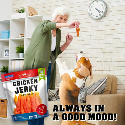 Chicken Jerky Dog Treats 1.5 Lb Human Grade Pet Snacks Grain Free