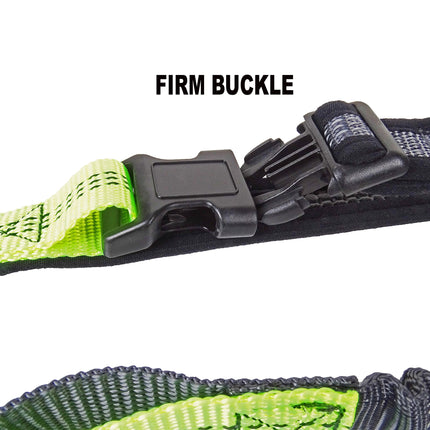 Dog Leash, Black 3 Pockets Waist Belt