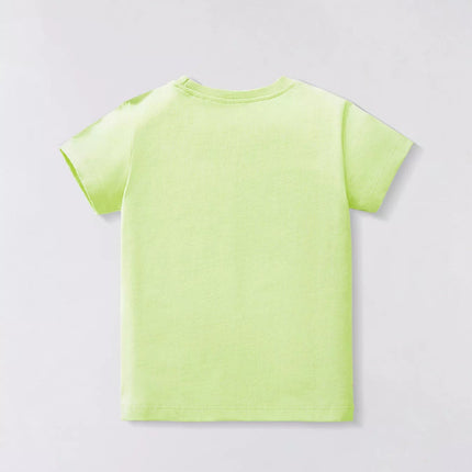 Children's Bunny Applique Short Sleeve T-Shirt