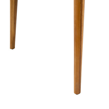 Acacia Wood Dining Table 6-Person Outdoor Table, Farmhouse Furniture