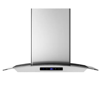 30 Inch Wall Mounted Range Hood 700CFM Tempered Glass Touch Panel