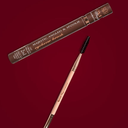 Majestic Angled and Spoolie Eyebrow Brush