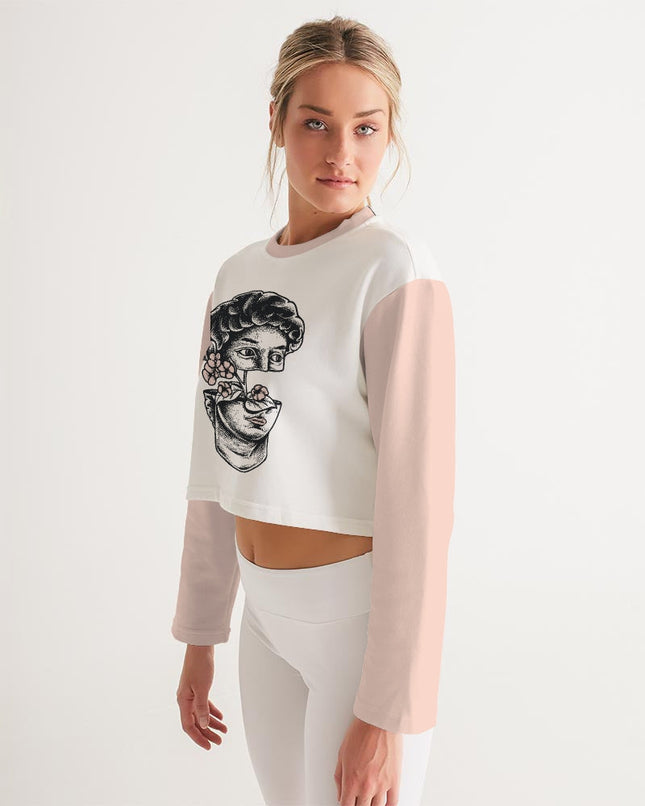 2882Sport™ Greeky Prepster Women's Cropped Sweatshirt