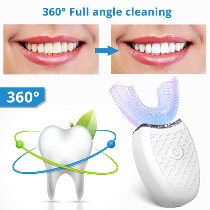 USB Electric Children's Toothbrush U-shaped Toothbrush