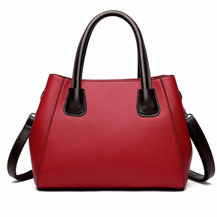 Soft Leather Urban Simplicity One-shoulder Messenger Bag