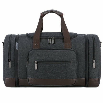 Men's Large Capacity Canvas Luggage Sports Gym Bag