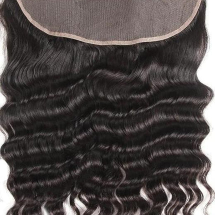 BeuMax 10A Grade 3/4 loose body wave bundles with 13x4 Frontal