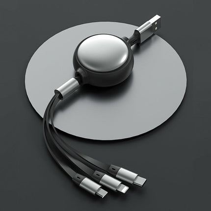 3 In1 USB Cable Micro USB Type C Cable 3 In 1 Charging Cable