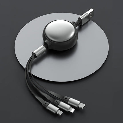 3 In1 USB Cable Micro USB Type C Cable 3 In 1 Charging Cable