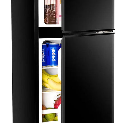 KRIB BLING 3.5Cu.Ft Compact Refrigerator Mini Fridge With Freezer,