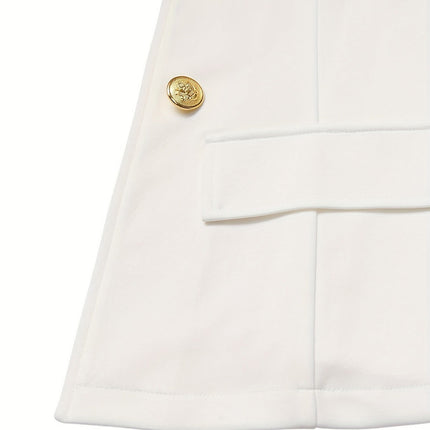 Women's Business Suit Set Jacket + Trousers Solid Color Temperament